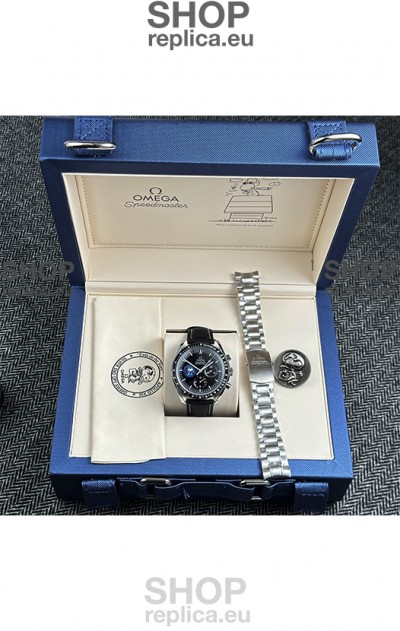 Omega Speedmaster Super Clone 50th Anniversary Snoopy Edition (Full Set with Snoopy Box) 