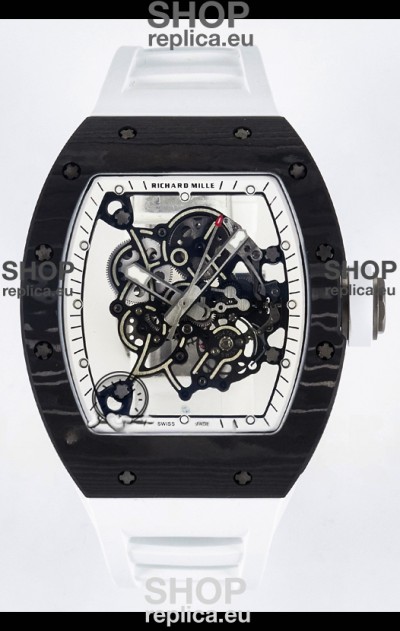Richard Mille RM055 Black NTPT Real Vaucher Movement Super Clone Watch 