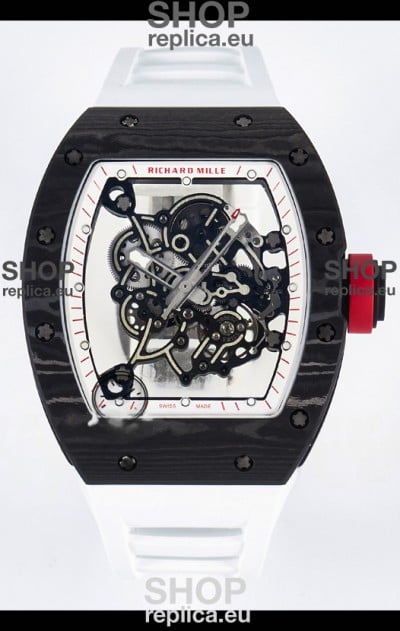 Richard Mille RM055 Black NTPT Real Vaucher Movement Super Clone Watch 