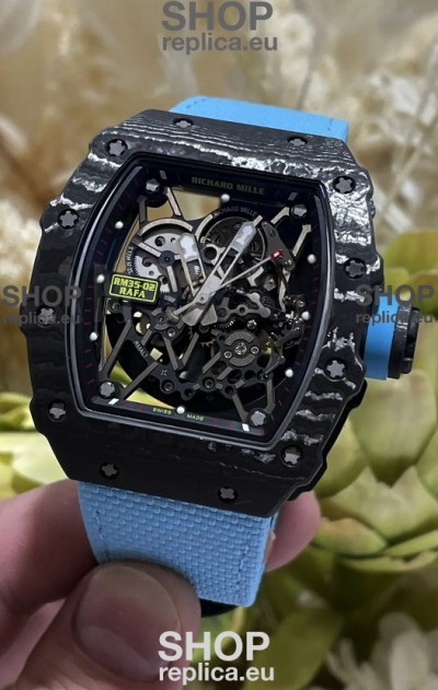 Richard Mille 035-02 Black NTPT Real Vaucher Movement Super Clone Watch 