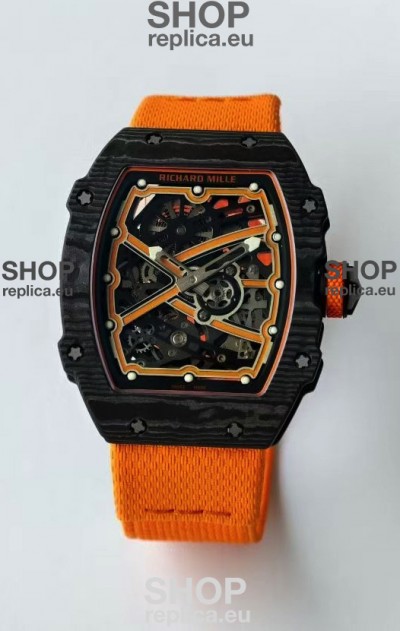Richard Mille Super Clone RM67-02 LANDO NORRIS NTPT VAF Replica Watch 