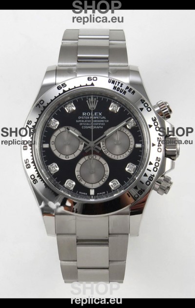 Rolex Daytona Super Clone 126509 Black Dial Cal.4131 Movement - 904L Steel Watch