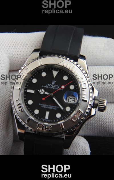 Rolex Yachtmaster Stainless Steel Japanese Replica Watch - 40MM