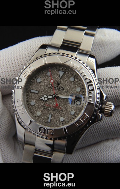 Rolex Yachtmaster Stainless Steel Japanese Replica Watch - 40MM - Grey Dial 