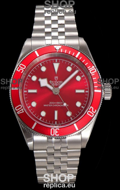 Tudor Black Bay Super Clone Edition Red Dial Swiss Replica Watch 