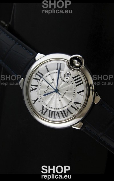 Cartier Pasha de Swiss Replica Automatic Watch in White Dial