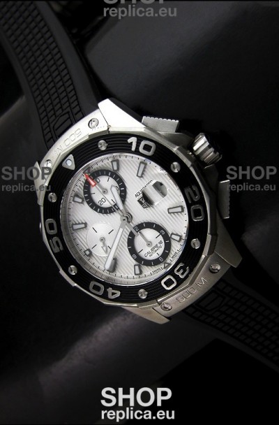 Tag Heuer Aquaracer Calibre 16 Swiss Watch in White Dial