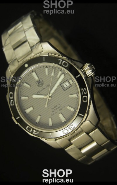 Tag Heuer Aquaracer Calibre 5 Grey Dial Swiss Watch - 1:1 Mirror Edition