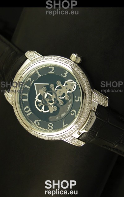 Ulysse Nardin Dual Escapement Japanese Watch in Grey Dial