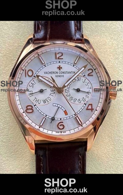 Vacheron Constantin Fiftysix Day-Date Rose Gold Super Clone Watch
