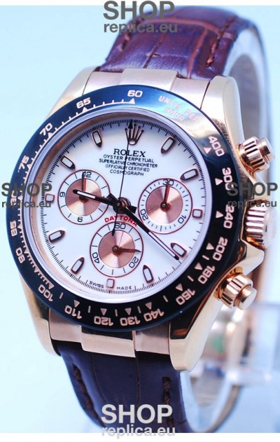 Rolex Daytona Chronograph MonoBloc Cerachrom Bezel Swiss Replica Watch