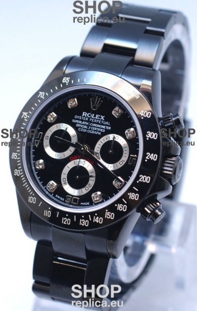 Rolex Cosmograph Project X Editions Black Out Daytona Swiss Replica Watch